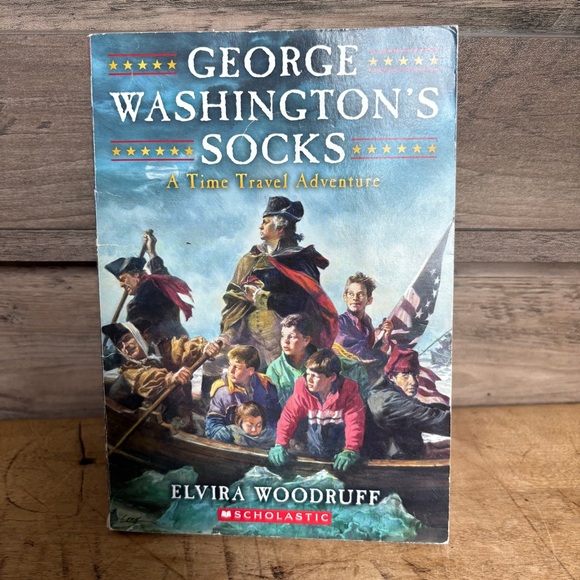 George Washington's Socks A Time Travel Adventure by Elvira Woodruff Paperback - Picture 1 of 7